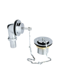 Bathtub Overflow Set (with Chain Plug Waste Coupling)